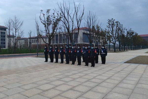 恒杰淮南保安分公司駐安徽醫(yī)學(xué)高等專科學(xué)校(新橋校區(qū))項目隊